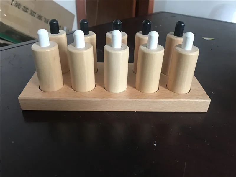 New Wooden Baby Toy Montessori Pressure Cylinders Sensorial Early Childhood Education Preschool Kids Toys Baby Gifts New Wooden Baby Toy Montessori Pressure Cylinders Sensorial Early Childhood Education Preschool Kids Toys Baby Gifts