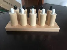 New Wooden Baby Toy Montessori Pressure Cylinders Sensorial Early Childhood Education Preschool Kids Toys Baby Gifts New Wooden Baby Toy Montessori Pressure Cylinders Sensorial Early Childhood Education Preschool Kids Toys Baby Gifts