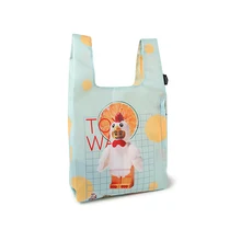 Женская многоразовая складная сумка для похода в магазин сумка с модным принтом Складная рециркулирующая сумка для домашней организации Сумка-тоут