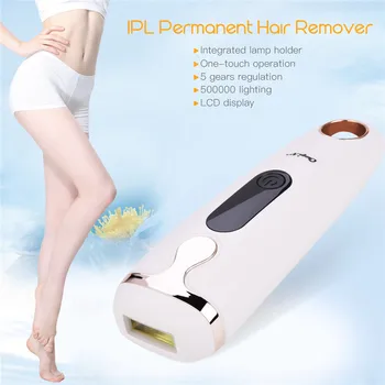 

Laser Depilator IPL Epilator Permanent Hair Removal 500000 Flash Body Leg Bikini Trimmer Women Shaver Razor Depilatory Device