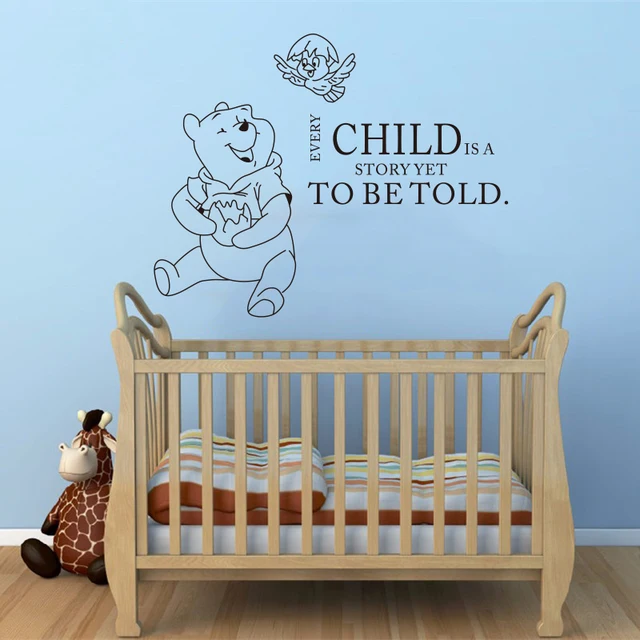 wall decals quotes winnie the pooh quote vinyl sticker nursery room