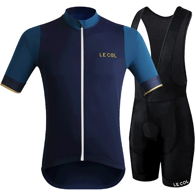 

2019 LE COL Pro summer short sleeve cycling jerseys bike Racing Bicycle cycle Clothes camisa ciclismo Maillot masculino custom