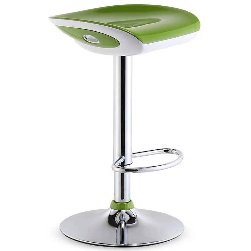 Hairdressing salon lift stool Barbecue bar chair Massage Therapist Stools retail green color free shipping furniture