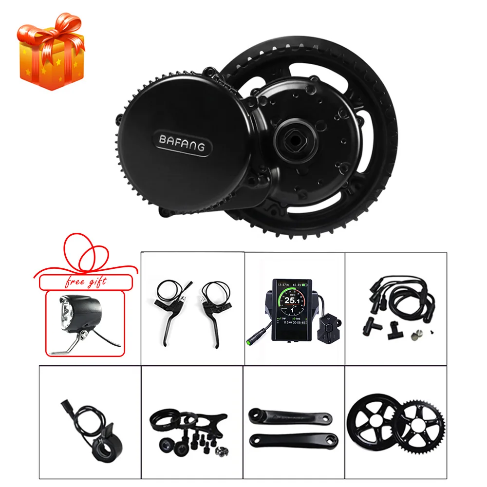 

Bafang 48V 500W BBS02B Ebike Mid Crank Drive Motor Kits E-BIKE LCD Display Electric Bike Conversion Kit P850C 500C C965 Display