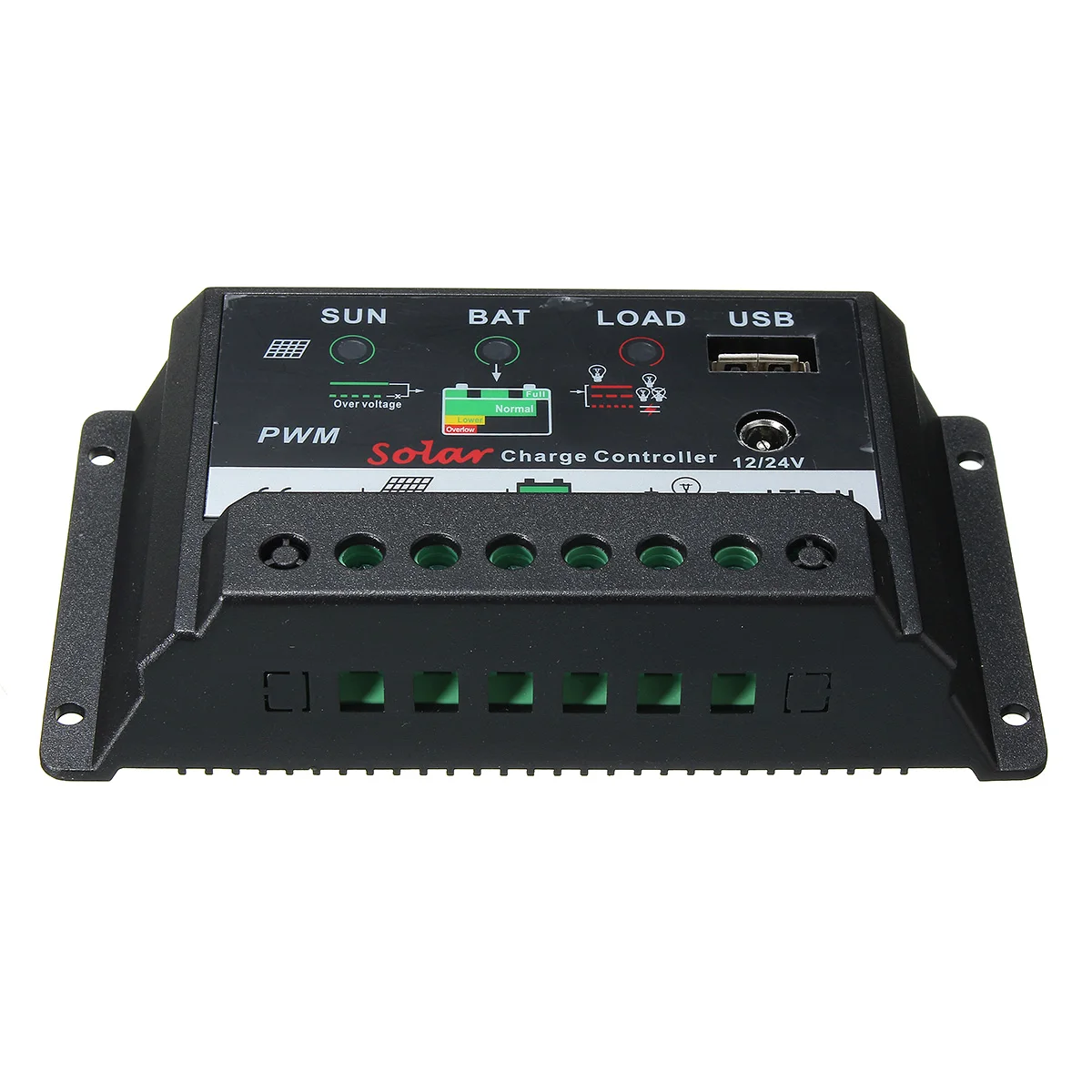 

30A 12V USB PWM PV Solar Charge Controller Solar Panel Battery RV Boat Regulator