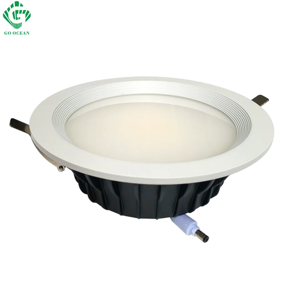 Us 118 13 8 Off Downlights Down Light 10w 20w 30w Aluminum Led Downlight Spot Led Recessed Bathroom Kitchen Ceiling Lamps Lighting For Home In