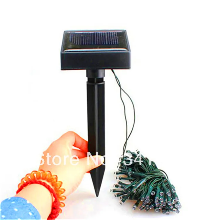 

Fairy 12m 100 LED Solar panel Strings lights Christmas New Year Wedding Party lamps home garden Luminaria decor outdoor lighting