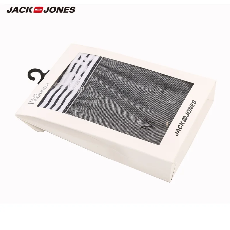 Мужские Стрейчевые хлопковые трусы JackJones мужское нижнее белье дышащие 219192534| |