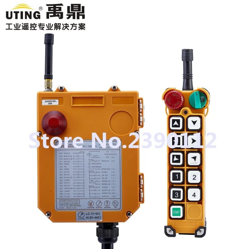 

industrial wireless redio remote control F24-10S for hoist crane