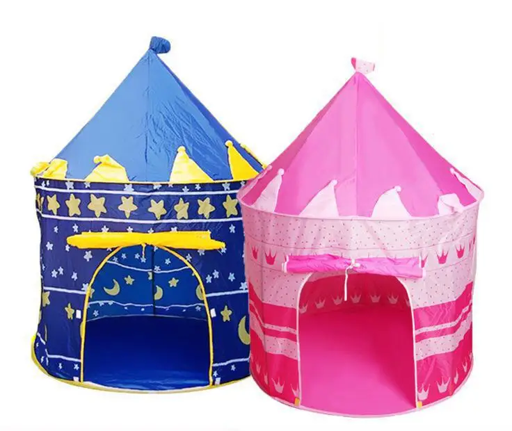 

Mongolia Castle, Portable,Blue and Pink Optional, Cubby Tent For Children