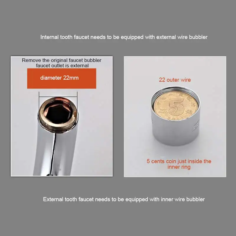 10pcs Water Saving Faucet Aerator Female Thread Tap Device Diffuser Faucet Nozzle Filter Adapter Water Bubbler x