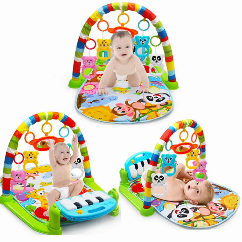  Baby Play Music Mat Carpet Toys Kid Crawling Play mat Game Develop Mat with Piano Keyboard Infant R