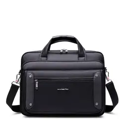 США Бизнес пользовательские Водонепроницаемый Холст сумка Для мужчин ноутбук сумка черный высокой емкости сумка