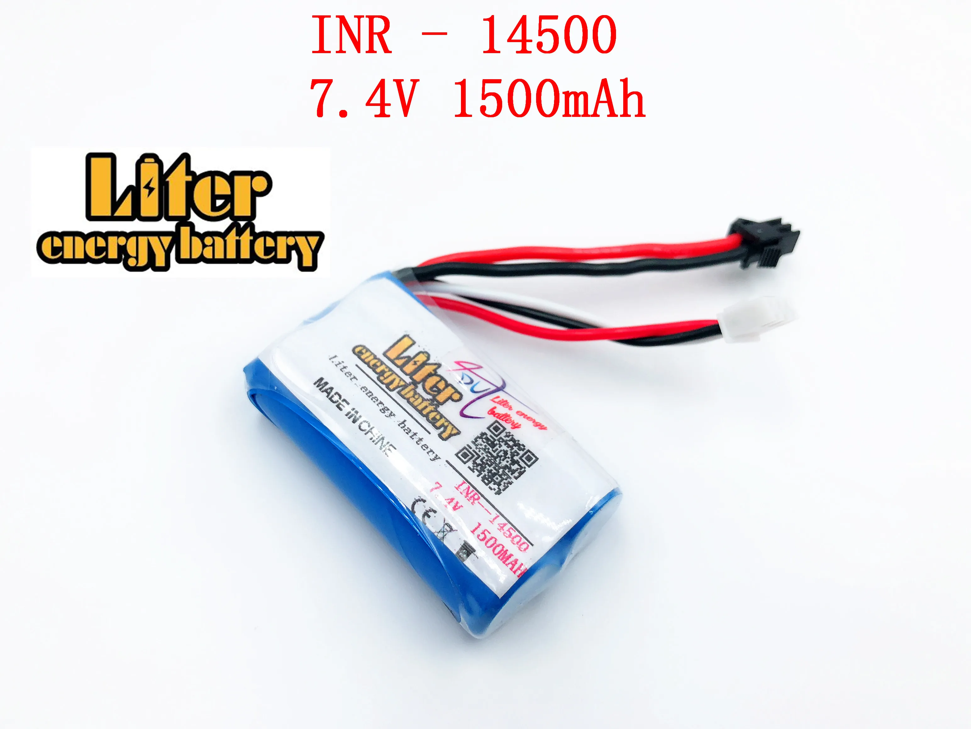 18650 7,2 V 14500P литровая батарея 14500 аккумулятор 2S1P 7,4 V 1500mAh с печатной платой