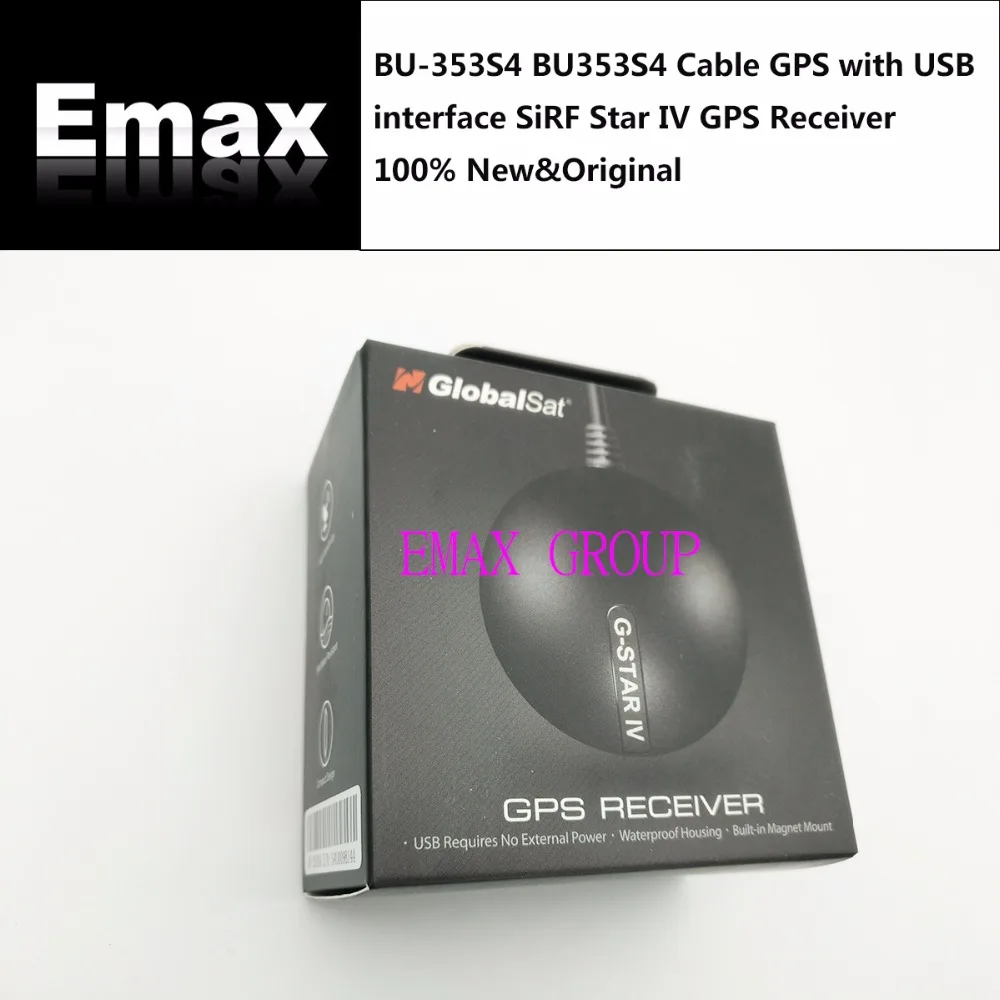 BU 353S4 BU353S4 Кабель GPS с USB интерфейсом SiRF Star IV приемник 100% Новый оригинальный Guniune