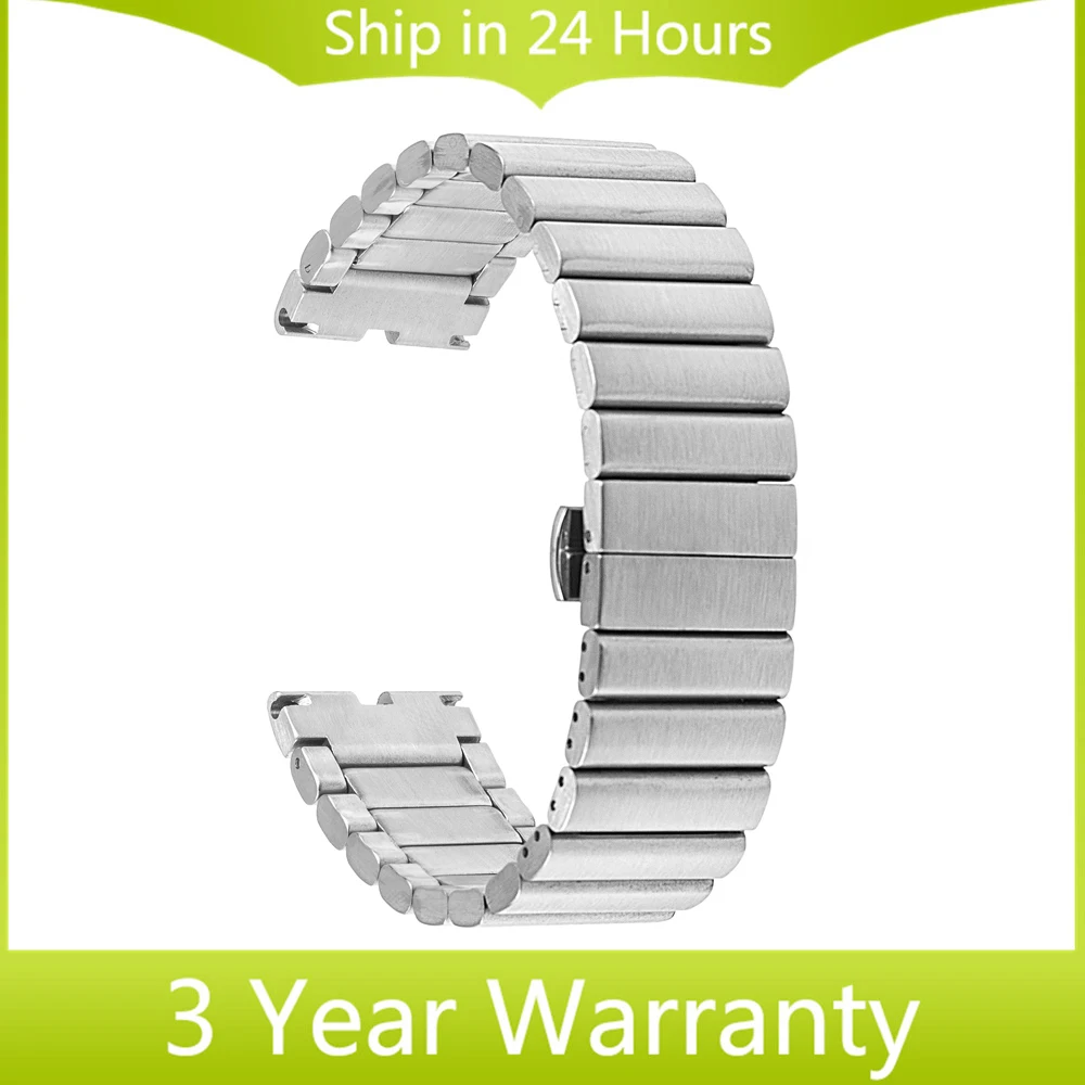 22mm Stainless Steel Watch Band for Motorola Moto 360 1 1st Gen 2014 Strap Bracelet with