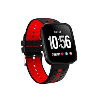 

V6 Color Screen Bluetooth Wristband Heart Rate Blood Pressure Oxygen Monitoring Sports Smart Bracelet Smart wWatch Band