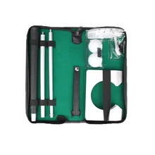 New Portable Travel Indoor Aluminum Metal Golf Putter Kit with Case Hot Sale
