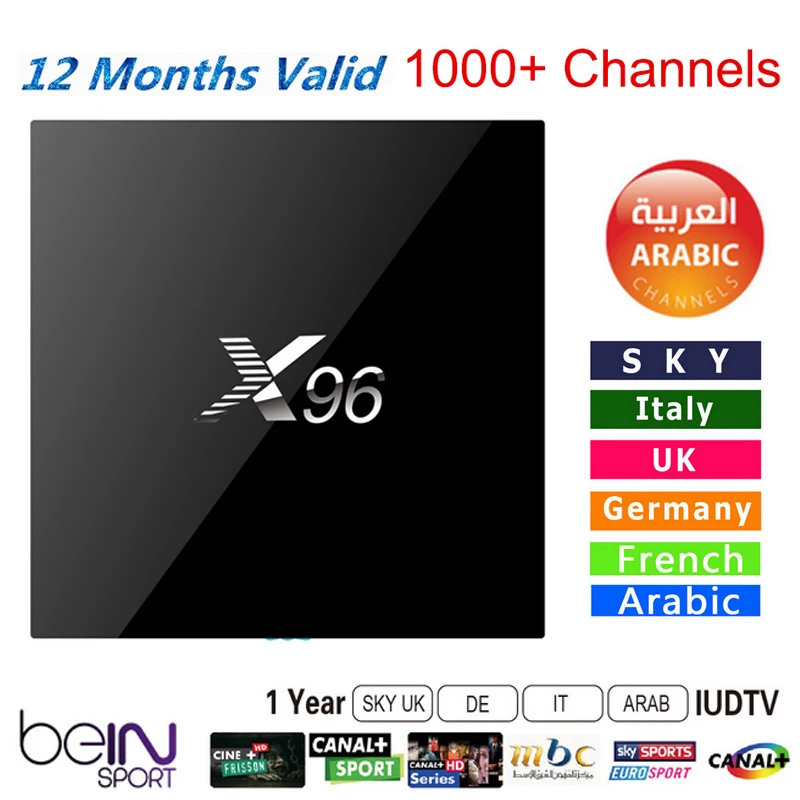 

2016 cheapest Arabic IPTV box,X96 arabic tv box ,free shipping no monthly fee Arabic tv box support 1200+ Arabic French channel