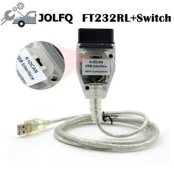 

2018 New Arrival for BMW INPA K+CAN K CAN INPA With FT232RL Chip and Switch Full Diagnostic For BMW From 1998 To 2008 hot sale