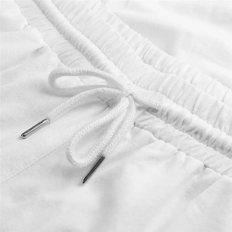 New Men Summer Fashion Solid Casual New Style Simple And Fashionable Cotton Linen Pants Brief Leisure  Daily Long Pants #4R06 (9)