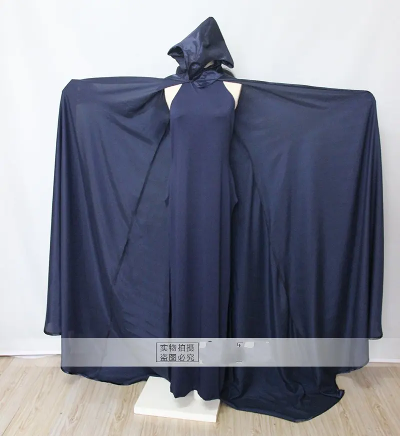 

Anime Teen Titans Raven Cosplay Costume Women Clothes Halloween Party Cloak Dress