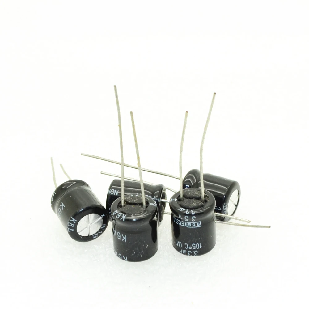 5pcs ROE EKSU 33uF 35V Non polarity Electrolytic Capacitor 4251in Inductors from Home
