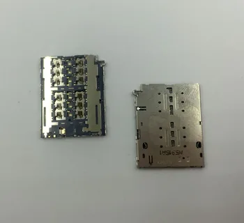 

50pcs/lot For Samsung Note 5 SM-N920 N920F single dual Sim Card Reader Connector Socket Holder Slot