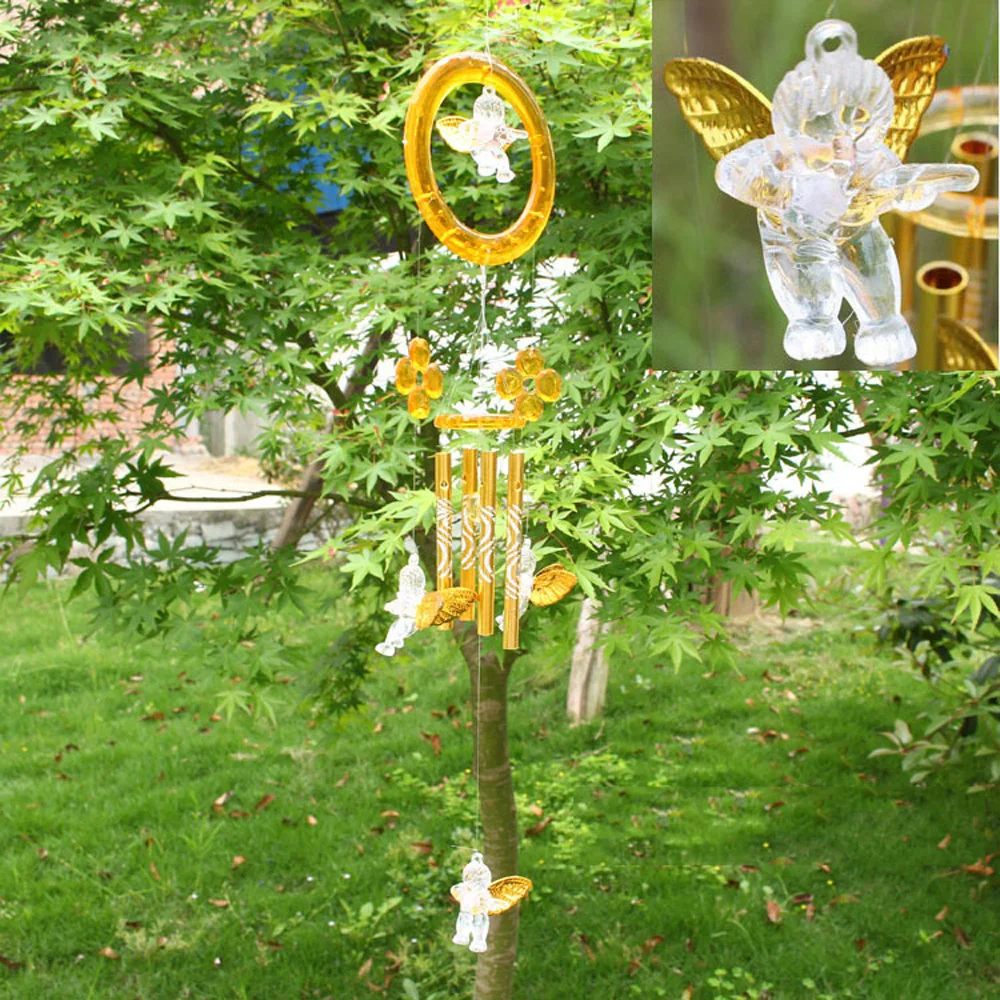 1 pcs Creative Angel Wind Chime Hanging Decoration Home Living Room Gazebo | Дом и сад