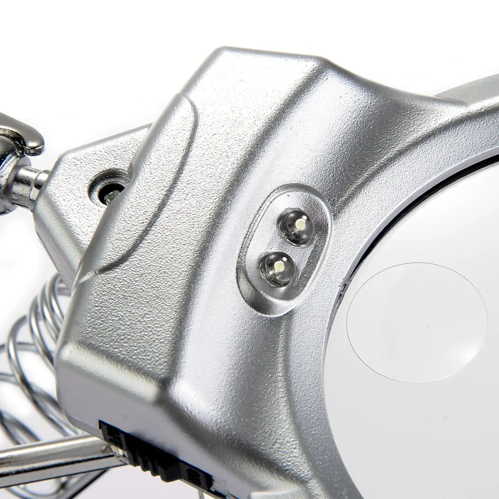 

Perfect- Table lamp with 2 LED Magnifier and multifunction clamp magnifier