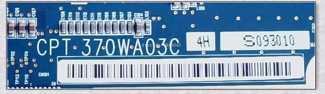 t-con CPT370WA03C CPT 370WA03C 4H 4G AB одинаковые программы, 3 модели могут быть использованы универсально