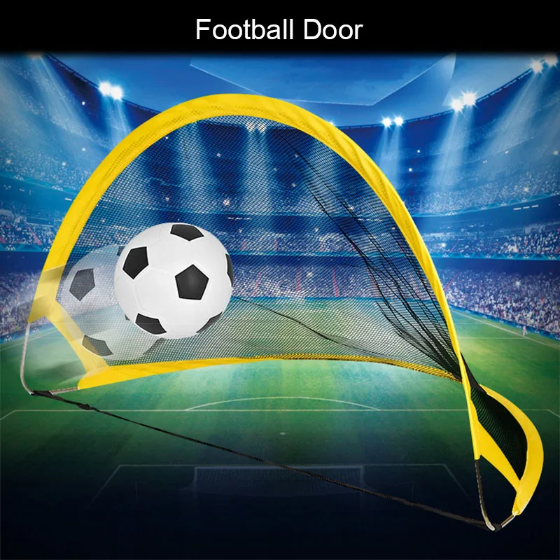 

2Pcs Soccer Football Goal Net Kit Set Foldable Training Goal Net Tent Kids Indoor Outdoor Play Toys B2Cshop