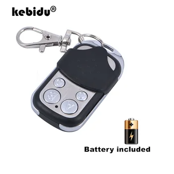 

ABCD 433MHz RF Remote Control Copy 4 Channel Cloning Duplicator Key Fob A Distance Learning Electric Garage Door Controller