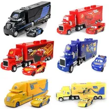 Disney Pixar тачки 3 Мак Молния Маккуин 1:55 грузовик литая модель автомобиля игрушка детский подарок на день рождения сплав Джексон шторм