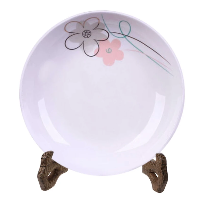 3 7 дюймовая Высокая деревянная подставка держатель для тарелок фотографий