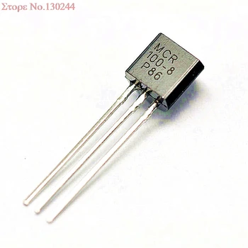 

100pcs/lot MCR100-8 TO-92 100-8 TO92 new In Stock