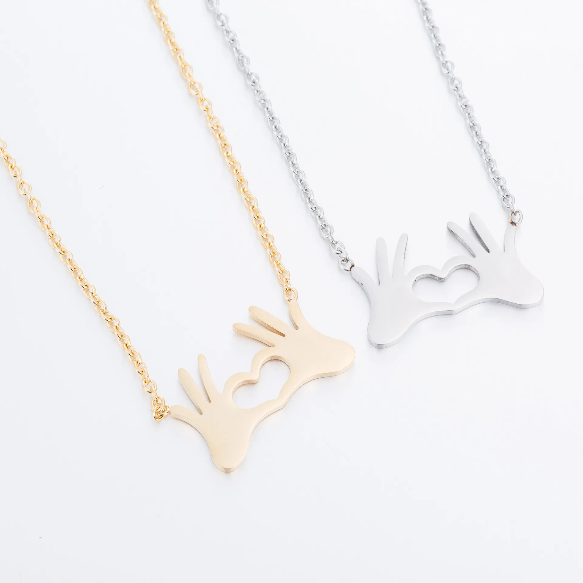 Ожерелье в виде маргариток пальмового сердца милая подвеска ожерелья для женщин