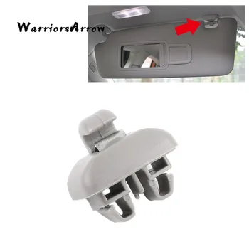 

WarriorsArrow Grey Gray Front Sun Visor Sunvisor Clip Hanger Hook Retain Holder For Audi TT A6 C5 2000 2005 4B0857562 4B0857563