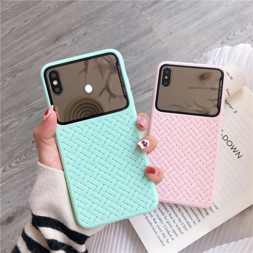 iphone Woven Grid Pattern Case (7)