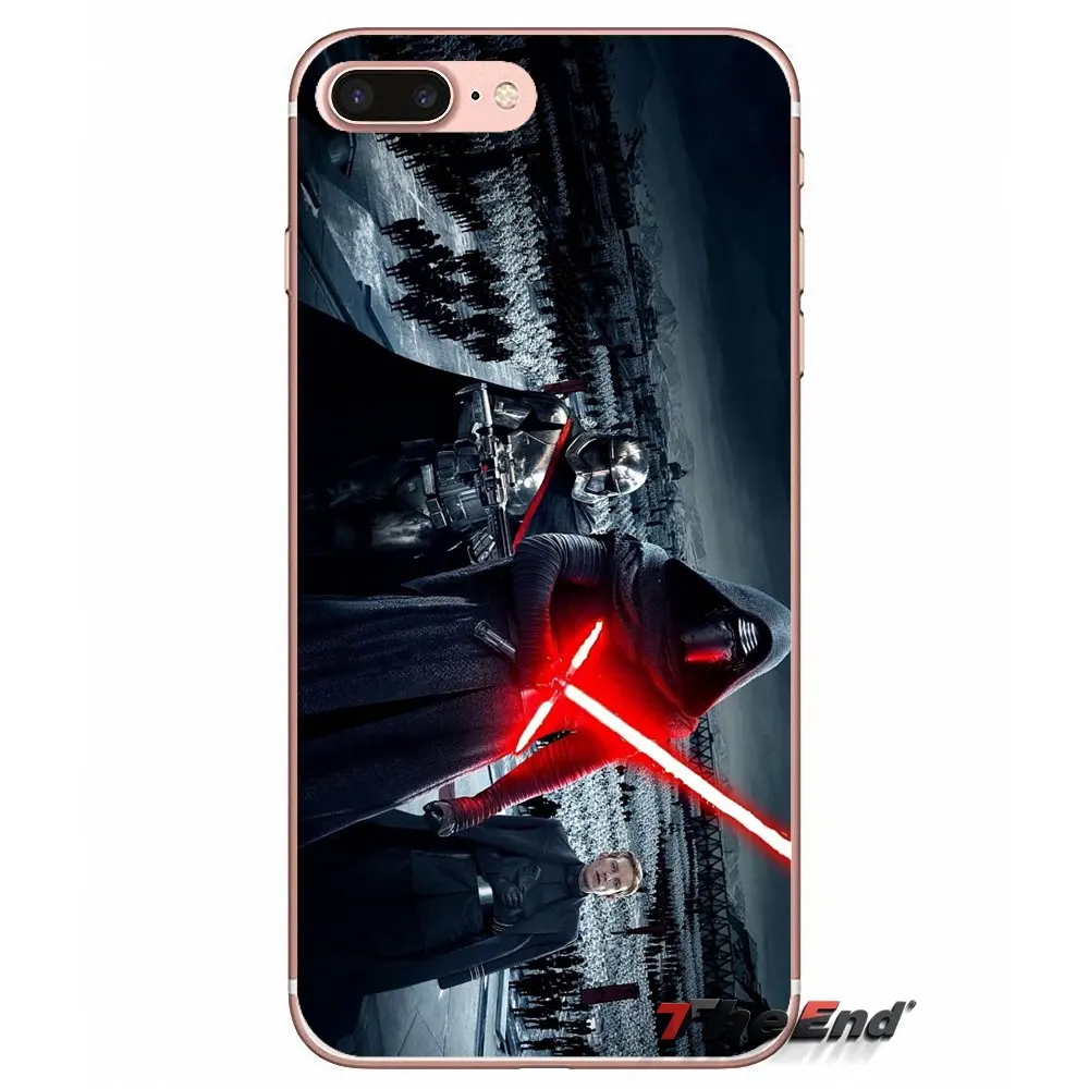 Звездные войны коммандер kylo Рен чехол для телефона iPhone X 4 4S 5 5S 5C SE 6 6S 7 8 Plus Samsung Galaxy