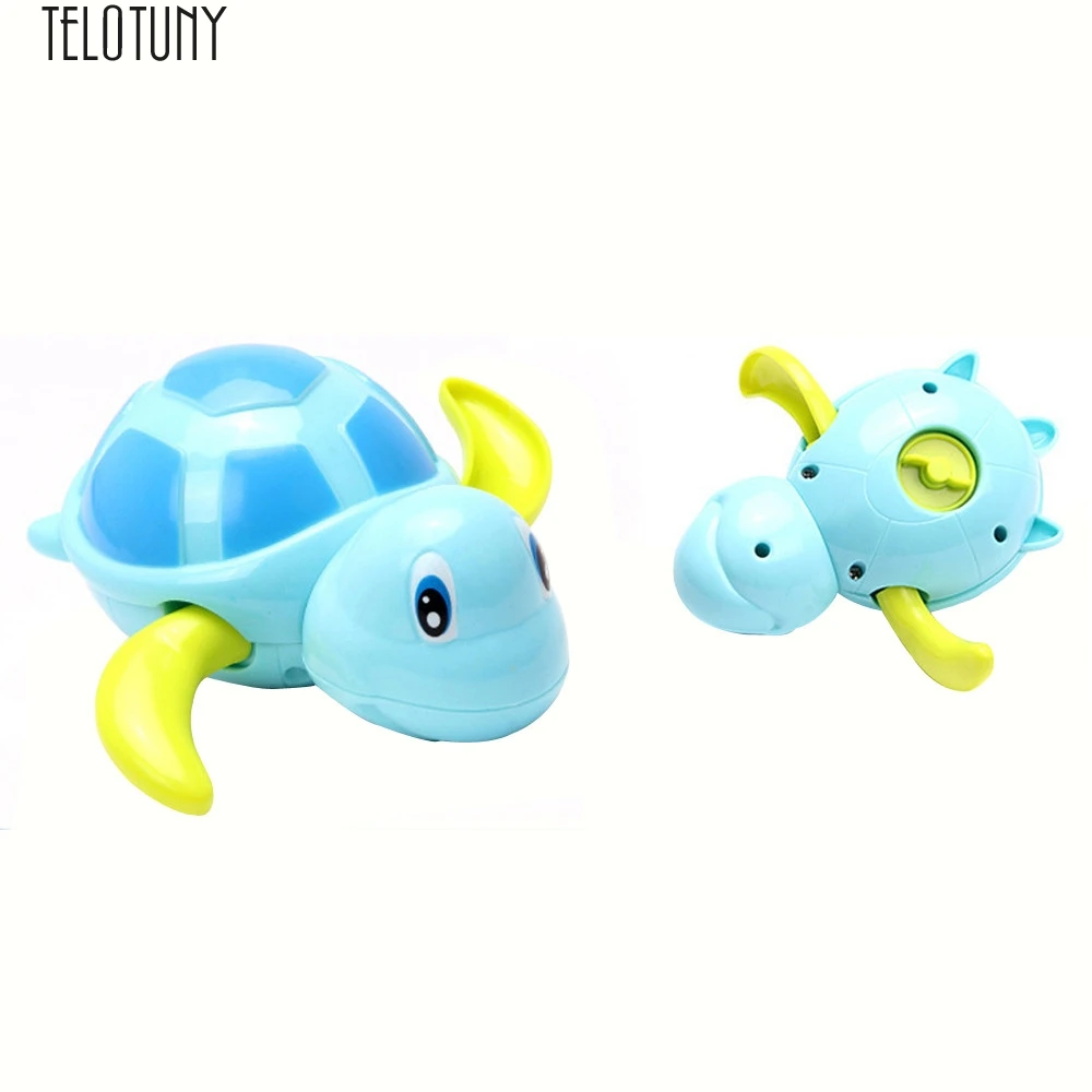 

TELOTUNY Education Toy Baby Kids Multi-type Wind Up Tortoise Chain Bathing Clockwork Toy Developmental Toy New Hot Jan15