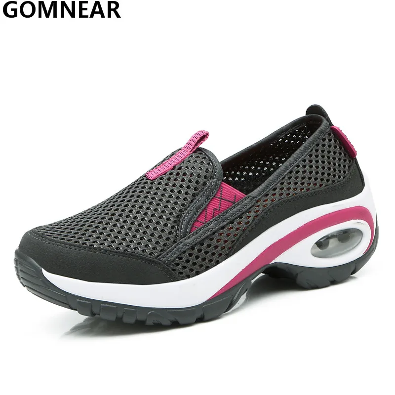 GOMNEAR Women's Light Sport Running Shoes Outdoor Breatahable Training Sneakers Jogging Athletic Shoe for Women Tourism Trainers adidas women s shoes running shoes training shoes sneakers free shipping