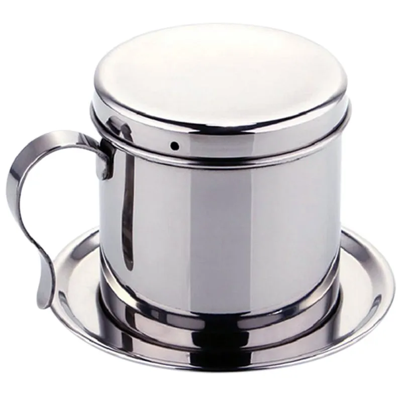 Portable Coffee Maker Stainless Steel 1 Cup Moka Coffee Filter Pot Percolator Tools Easy Clean
