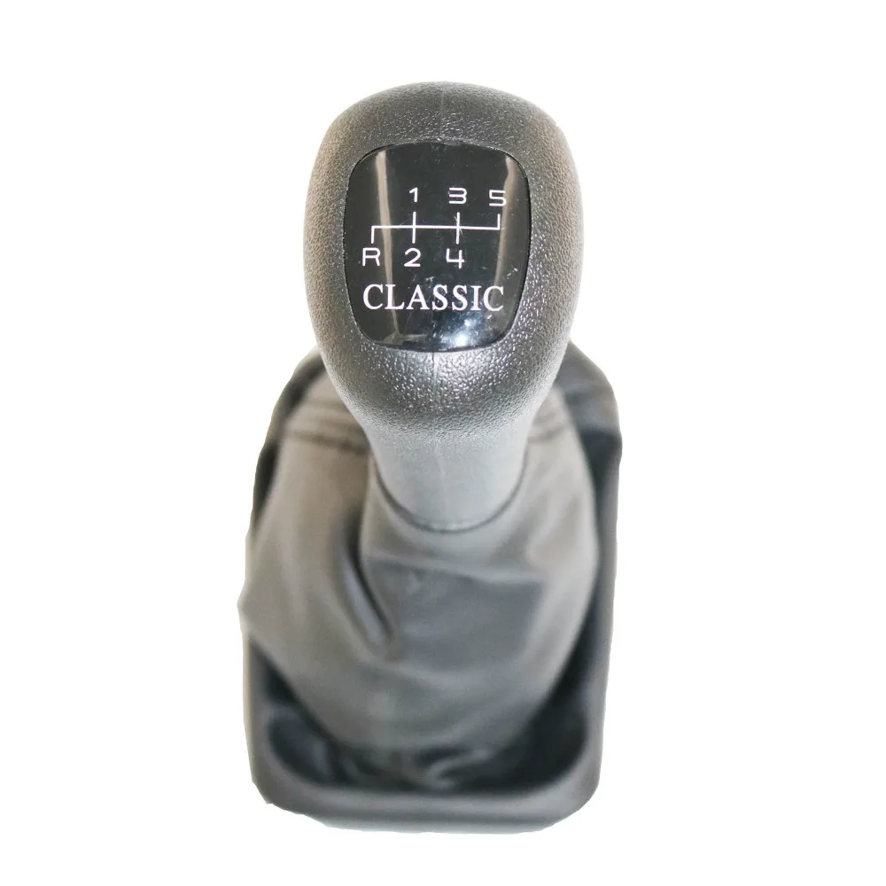 Классическая кожаная ручка переключения передач для Benz W202 C (93 01) W208 CLK (97 03) W210 E (95 5