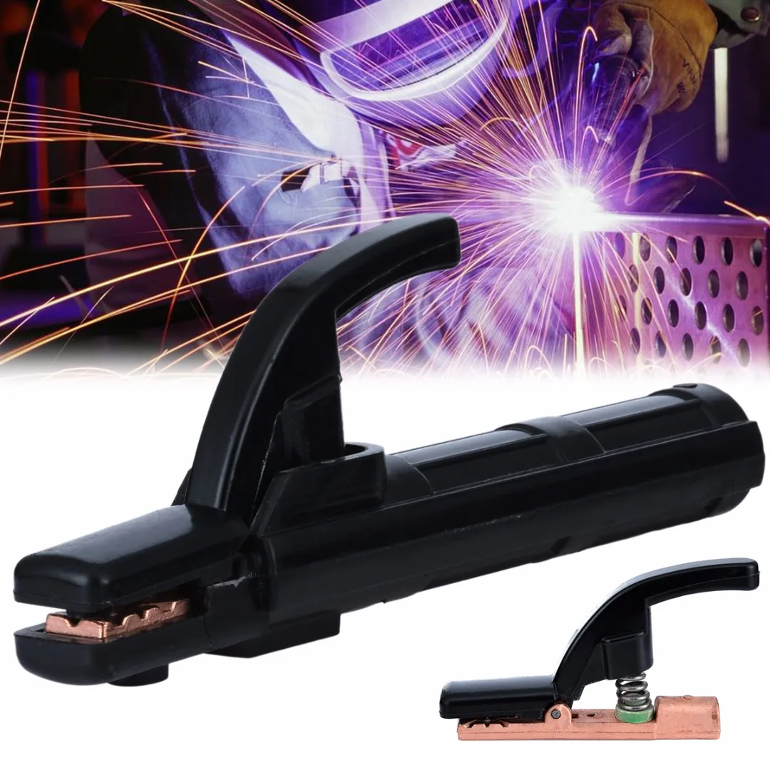300A electrode holder stick welder mini copper welding rod stinger clamp tool/_sg