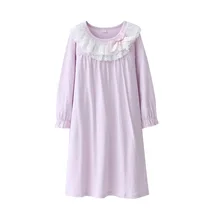Детское платье для сна с цветочным рисунком для девочек, хлопковые кружевные пижамы для девочек, детские спортивные костюмы принцессы, ночная рубашка для девочек, одежда