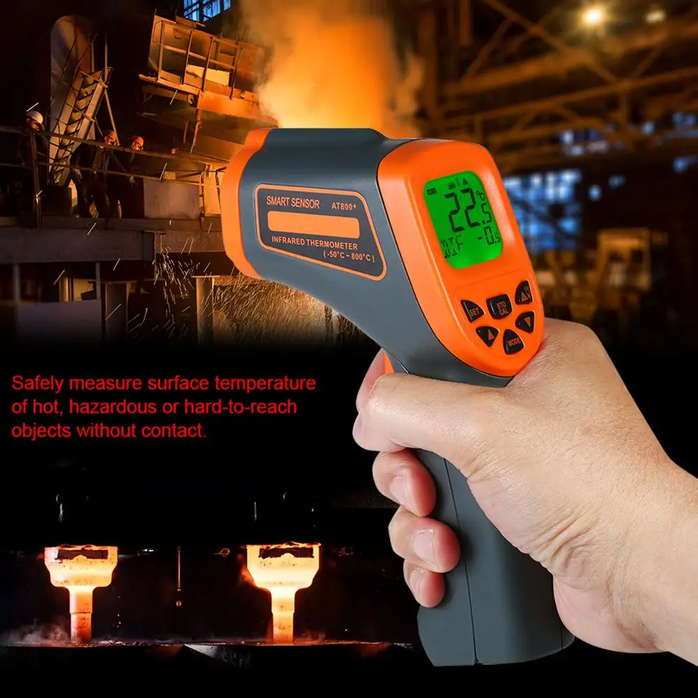 

Handheld LCD Digital Non-Contact IR Infrared Thermometer Temperature Measurement Hot
