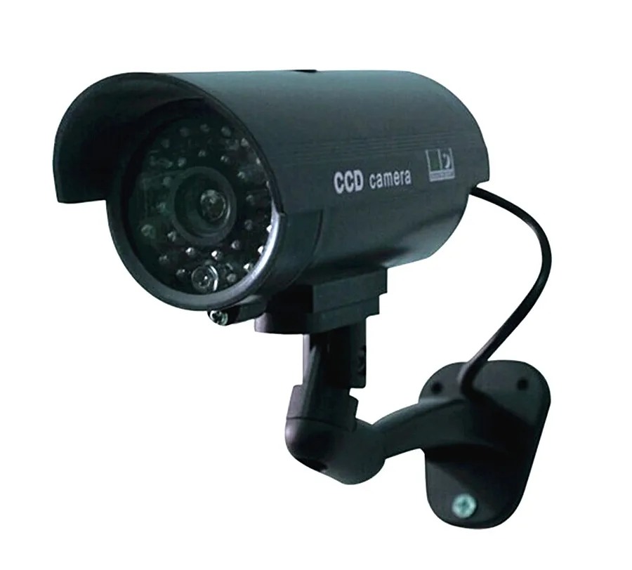 Fake Dummy Security Cctv Camera Outdoor Waterproof Emulational Decoy Fake Dummy Security Cctv Camera Outdoor Waterproof Emulational Decoy Ir Led Wireless Flash Red Surveillance In Cameras From