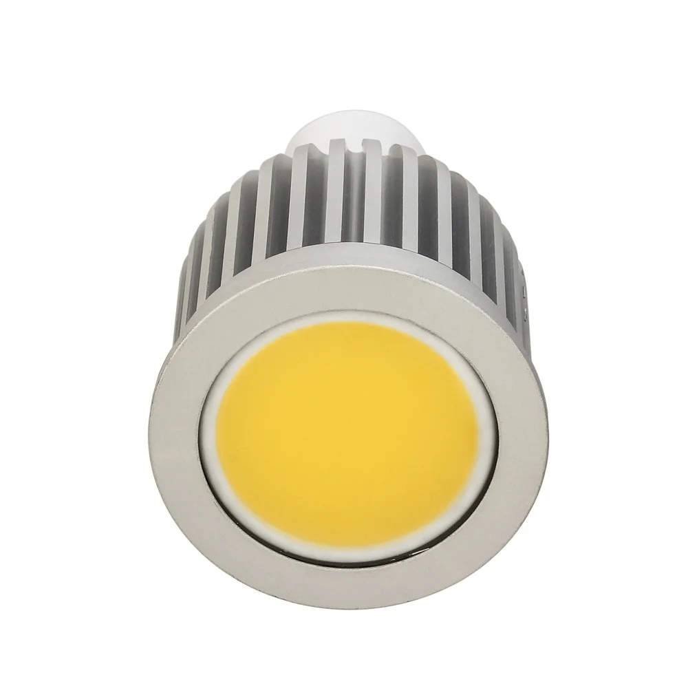 1 шт. GU10 5 Вт/7 Вт/9 Вт COB dimmable Светодиодный точечный светильник лампы теплый
