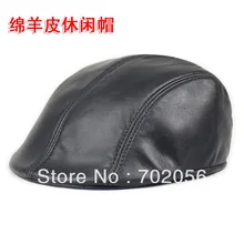 Натуральная кожа newsboy Кепки Gatsby Гольф Для мужчин Для женщин берет таксист плоской подошве для вождения#2900